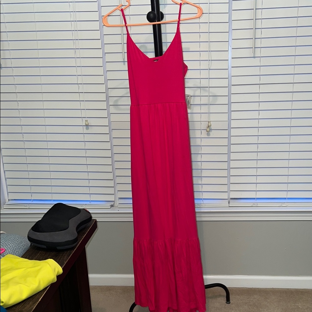 EXPRESS Pink Maxi Dress